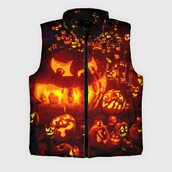 Мужской жилет Тыквы на Хэллоуин, цвет: 3D-черный