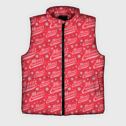 Мужской жилет Merry Christmas рождество, цвет: 3D-красный
