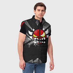 Мужской жилет Geometry Dash: Fragments, цвет: 3D-красный — фото 2
