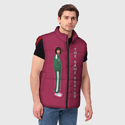 Мужской жилет Сэ Бёк, цвет: 3D-красный — фото 2