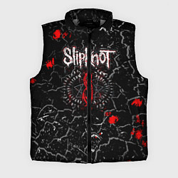 Мужской жилет Slipknot Rock Слипкнот Музыка Рок Гранж, цвет: 3D-светло-серый