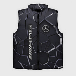 Мужской жилет Mercedes AMG 3D плиты, цвет: 3D-черный
