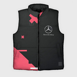 Мужской жилет Мерседес Mersedes, цвет: 3D-черный