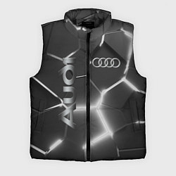Мужской жилет AUDI GREY 3D ПЛИТЫ, цвет: 3D-черный