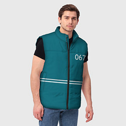 Мужской жилет 067, цвет: 3D-черный — фото 2
