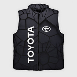 Мужской жилет Toyota 3D плиты, цвет: 3D-черный