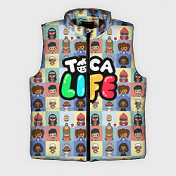 Мужской жилет Toca Life, цвет: 3D-черный