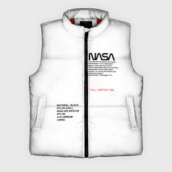 Мужской жилет NASA БЕЛАЯ ФОРМА
