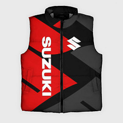 Мужской жилет SUZUKI СУЗУКИ RED LOGO, цвет: 3D-светло-серый