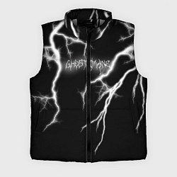 Мужской жилет GHOSTEMANE Lightning Гостмейн Молния Надпись, цвет: 3D-светло-серый