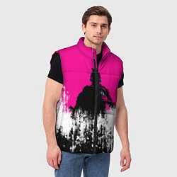Мужской жилет Катана Зеро Самурай Katana Zero Anime, цвет: 3D-черный — фото 2
