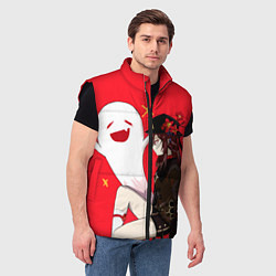 Мужской жилет Ху Тао Hu Tao Genshin Impact, цвет: 3D-черный — фото 2