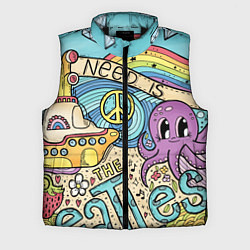 Мужской жилет All you need is The Beatles