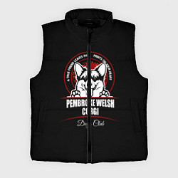 Мужской жилет Вельш-Корги Пемброк Corgi, цвет: 3D-черный