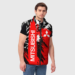 Мужской жилет MITSUBISHI МИЦУБИСИ МИТСУБИСИ МИЦУБИШИ, цвет: 3D-светло-серый — фото 2