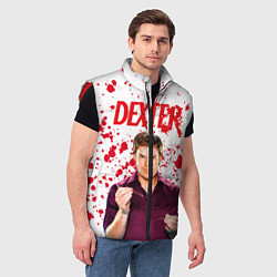 Мужской жилет Декстер Dexter, цвет: 3D-красный — фото 2