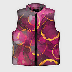 Мужской жилет Малиновое вино, цвет: 3D-черный