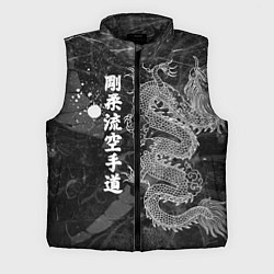 Мужской жилет Токийский Дракон Иероглифы Dragon Japan