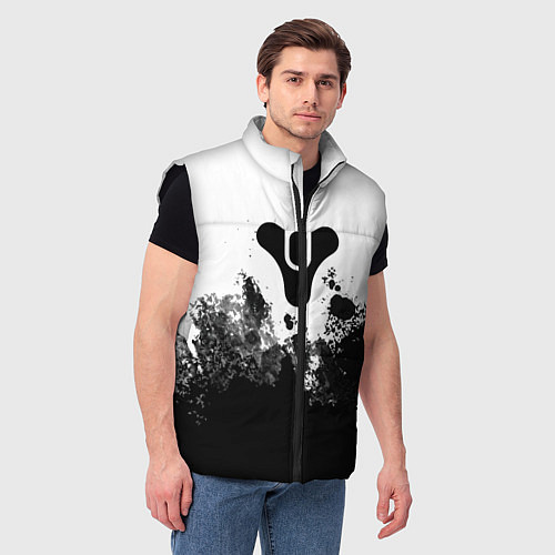 Мужской жилет Дестени за гранью света / 3D-Черный – фото 3