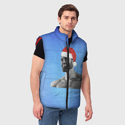 Мужской жилет Гига Санта Чад, цвет: 3D-красный — фото 2