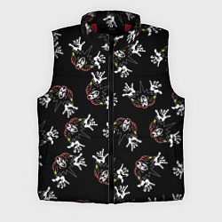 Мужской жилет КОРОЛЬ И ШУТ ЛОГО ПАТТЕРН, цвет: 3D-красный