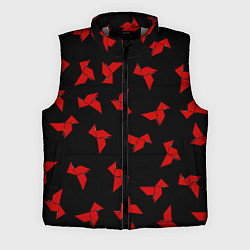 Мужской жилет БУМАЖНЫЙ ДОМ ПАТТЕРН ОРИГАМИ ПРОФЕССОР, цвет: 3D-светло-серый