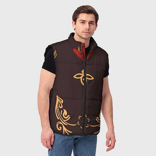 Мужской жилет КОСТЮМ ХУ ТАО HU TAO / 3D-Черный – фото 3