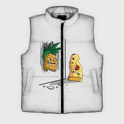 Мужской жилет HERES PINEAPPLE!, цвет: 3D-светло-серый