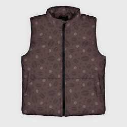 Мужской жилет Кофе - Coffee, цвет: 3D-черный