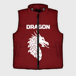 Мужской жилет WHITE DRAGON, цвет: 3D-светло-серый