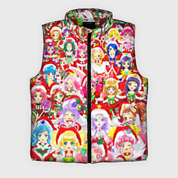 Мужской жилет Все аниме персонажи Новый год, цвет: 3D-красный