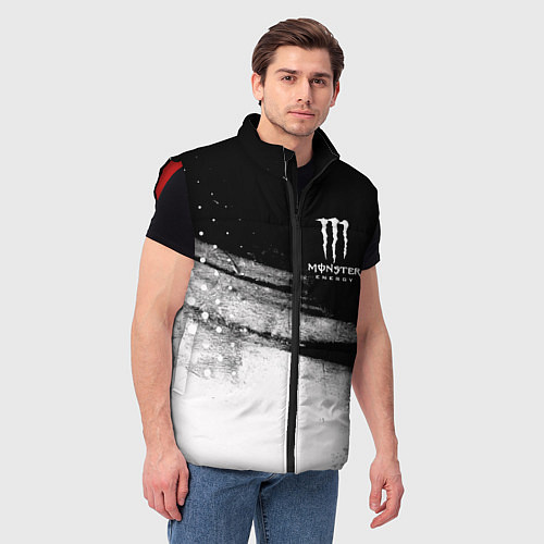 Мужской жилет Monster Energy марка напитка / 3D-Красный – фото 3