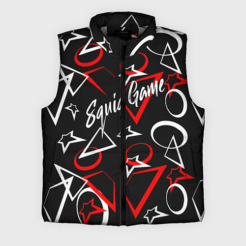 Мужской жилет Squid Game кальмар / 3D-Светло-серый – фото 1