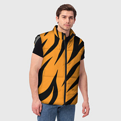 Мужской жилет Тигррра, цвет: 3D-светло-серый — фото 2