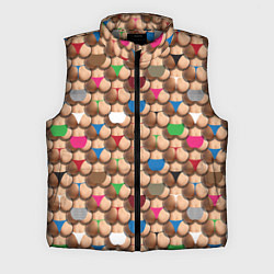 Мужской жилет Попки, цвет: 3D-светло-серый