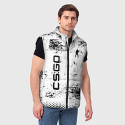 Мужской жилет Кс го : cs go, цвет: 3D-черный — фото 2