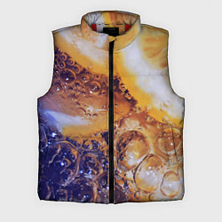 Мужской жилет Макро-Апельсинка, цвет: 3D-красный