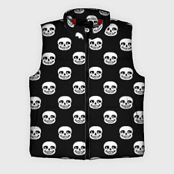 Мужской жилет UNDERTALE SANS SKULL FACE PATTERN УЗОР