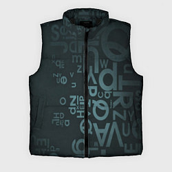 Мужской жилет Хаотичные мысли гения, цвет: 3D-черный