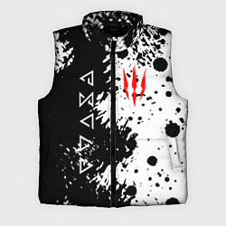 Мужской жилет The Witcher black & white, цвет: 3D-черный