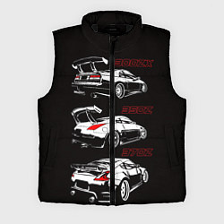 Мужской жилет NISSAN 300 ZX 350Z 370Z JDM STYLE, цвет: 3D-черный