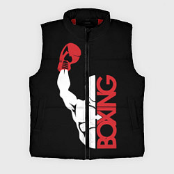Мужской жилет Бокс Boxing, цвет: 3D-красный