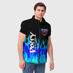 Мужской жилет Poppy Playtime - Fire, цвет: 3D-черный — фото 2