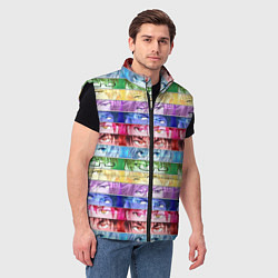 Мужской жилет Баскетбол Куроко Манга Аниме, Глаза, цвет: 3D-черный — фото 2