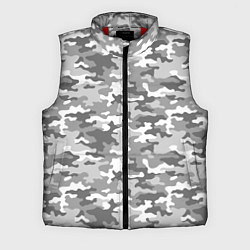 Мужской жилет Серый Военный Камуфляж, цвет: 3D-красный