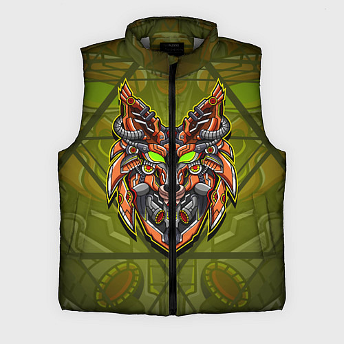Мужской жилет Кибер-лис / 3D-Светло-серый – фото 1