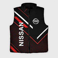 Мужской жилет NISSAN, НИССАН ГЕОМЕТРИЯ, цвет: 3D-черный