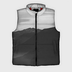 Мужской жилет ТЕМНЫЕ ГОРЫ, цвет: 3D-красный