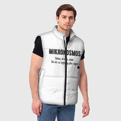 Мужской жилет Mikrokosmos / 3D-Черный – фото 3