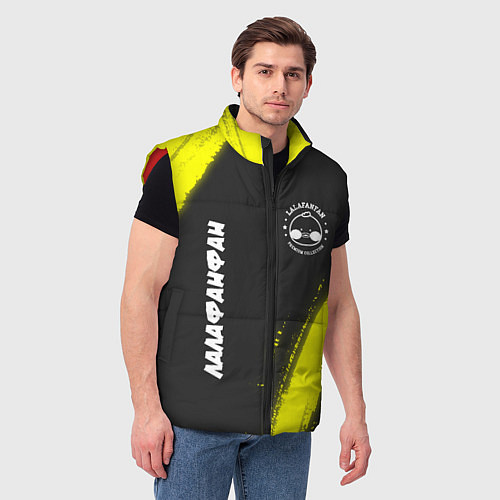 Мужской жилет LALAFANFAN - PREMIUM - Краски / 3D-Красный – фото 3